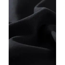 TRIGEMA Jogginganzug "TRIGEMA Jogginganzug aus Biobaumwolle", Herren, Gr. XL, schwarz, 75% Baumwolle (Biobaumwolle kbA), 25% Baumwolle (recycelt), casual, Sportanzüge
