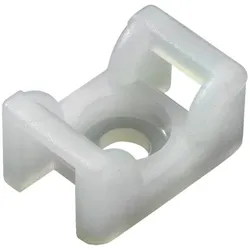100St. Hellermann Tyton KR6G5-PA66-NA (100), 151-24619 Befestigungssockel Natur ...