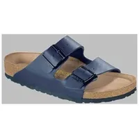 Birkenstock Arizona Weichbettung Birko-Flor schmal blau 43