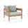 BIZZOTTO Gartensessel Kobo 90 x 79 x 90 cm aqua