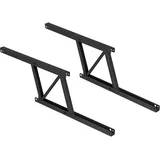 Emuca Hebemechanismen für Couchtische 135 mm Schwarz