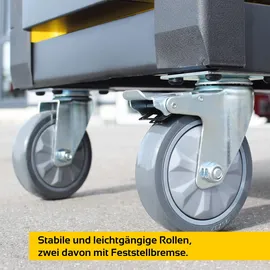 BAMATO Premium Werkstattwagen WORK-550 mit 348-tlg CrV Werkzeugset