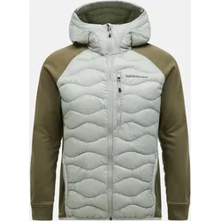 PEAK PERFORMANCE M Helium Down Hybrid Hood-LIMIT GRE LIMIT GREEN/PINE NEEDLE/