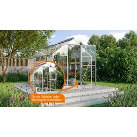 Vitavia Triton 6200 Alu smaragd grün ESG 3 mm 6,2 m2 inkl. Stahlfundament