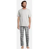 SCHIESSER Pyjama Night & Home Grau L