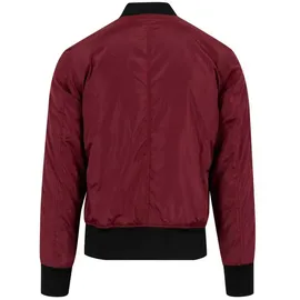 URBAN CLASSICS 2-tone Jacke Burgundy / Black 3XL
