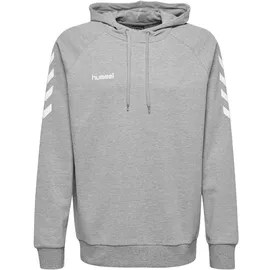 hummel Go Kapuzenpullover, Grey Melange, 128