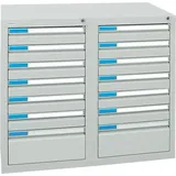 Schubladenschrank ESTA2 900x1000x500 7035/7035 7612207