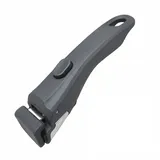 Abnehmbarer Topfgriff Hitze Rutschfester Griff für Töpfe & Pfannen, Hitzebeständiger Anti-Rutsch Griff bis 10KG Tragkraft Ersatzgriff für abnehmbarem Griff Ideal für Küche Camping Wohnmobi(Dunkelgrau)