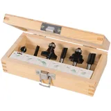 Triton Einsteigerpaket 1/2-zoll-fräser, 6-tlg. Satz, 6-tlg.