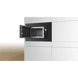 Bosch Backofen-Set Pyrolyse + Teleskopauszug + Mikrowelle schwarz