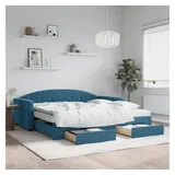 vidaXL Tagesbett 100 x 200 cm Blau