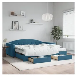 vidaXL Tagesbett 100 x 200 cm Blau