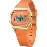 ICE-Watch - ICE digit retro Apricot crush - Orange Damenuhr mit Plastikarmband - 022052 (Small)