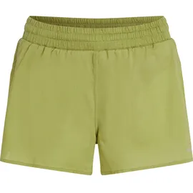 Icebreaker Damen ZoneKnit Speed 3" Shorts (Größe M, oliv)