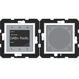 Hager Radio Touch DAB+ lichtweiß glänzend
