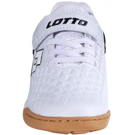 lotto Hallenschuh Weiß/Schwarz 29