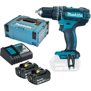 DHP482RFJ inkl. 2 x 3,0 Ah + Makpac