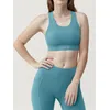 Carole Born Living Yoga Damen-Sportoberteil BLAU L