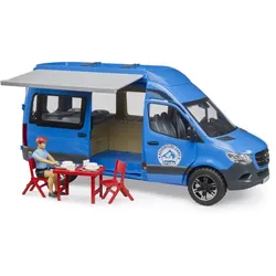 Bruder Spielwaren GmbH & Co. KG MB Sprinter Camper mit Fahrer und Zubeh.