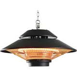 Activejet Stahl-Terrassenheizer APH-IH1500, Heizstrahler, Schwarz