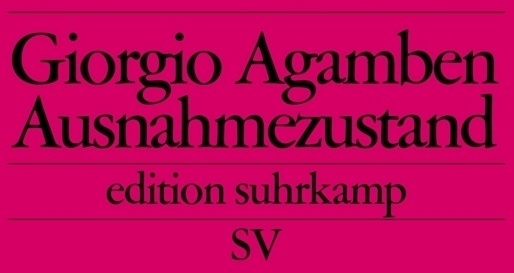 Ausnahmezustand - Giorgio Agamben  Taschenbuch