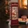 Konstsmide LED Telefonzelle mit Weihnachtsmann 1 LED Warmweiß