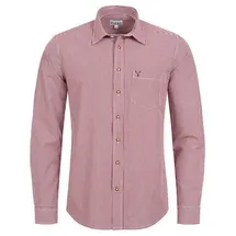 Nübler Trachtenhemd Trachtenhemd Langarm Rudi in Weinrot von Nübler M