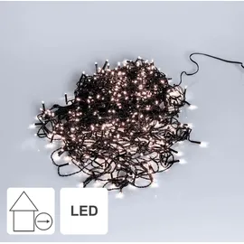star trading deutschland gmbh Lichtervorhang LED 24 m spritzwassergeschützt Weiß