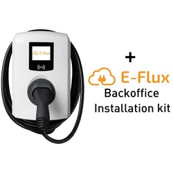  Eve Single Pro-line 3-phase incl 7,5m T2 cable with E-Flux backoffice 