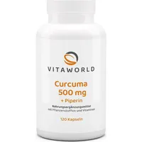 VITA-WORLD Curcuma 500 mg Kapseln 120 St.