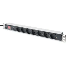 Digitus Steckdosenleiste 2 m Schwarz 7 St.