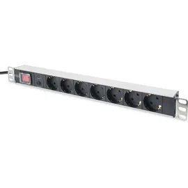 Digitus Steckdosenleiste 2 m Schwarz 7 St.