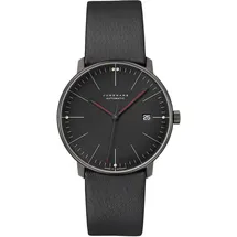 JUNGHANS max Bill Herrenuhr Automatik Bauhaus schwarz