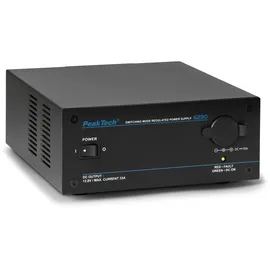 Peaktech P 6230, DC, Schaltnetzgerät 13,8 V / 33 A mit Kfz-Zigarettenanzünderbuchse für Stromversorgung
