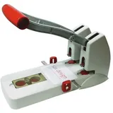 Sax Design 2 Löcher Locher Kunststoff, Metall 150 Blatt 908 Grau, Rot