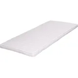 Set One by Musterring Florida Silvercare Topper 200 x 200 cm weiß