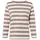 Marie Lund Langarmshirt Ecru/Braun S