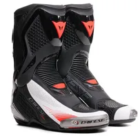 Dainese Torque 4 Air Stiefel - Schwarz/Weiß/Neon-Rot - 48