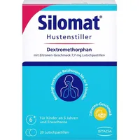 Silomat Hustenstiller DMP Zitronen-Geschmack Lutschpastillen