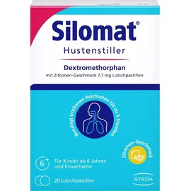 STADA Silomat Hustenstiller DMP Zitronen-Geschmack Lutschpastillen