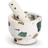 Zeller Mörser & Stößel-Set Terrazzo Ø 12 cm 1,7 kg