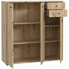 Forte Kommode TEMPRA 2 - braun