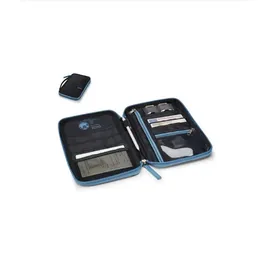 Volkswagen 11G087404 Dokumententasche Mappe RFID-Schutz, ID-Design, schwarz/blau