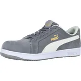 Puma Sicherheitsschuhe, Iconic Suede Grey Low S1P (S1P, 46