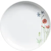 KAHLA 393455A50001C Five Senses Wildblume Frühstücksteller 22 cm | floraler Vorspeisenteller aus Porzellan blau/rot