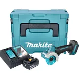 Makita Makita, DMC 300 RF1J Akku Winkelschleifer 18 V 76 mm Brushless + 1x Akku 3,0 Ah + Ladegerät + Makpac