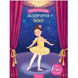 Erstes Stickern Anziehpuppen – Ballett