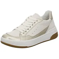 ARA Damen Master Sneaker, Platin,Cream, 41 EU Weit -