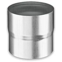 Steckmuffe Grömo Rohrverbinder, Aluminium, verschiedene Größen (Ausführung: Ø 80mm)